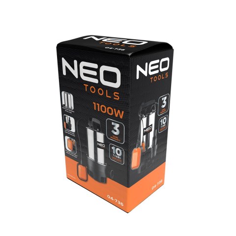 POM PA ZANURZENIOWA DO WODY BRUDNEJ 1100W POM PA ZANURZENIOWA DO WODY BRUDNEJ 1100W
