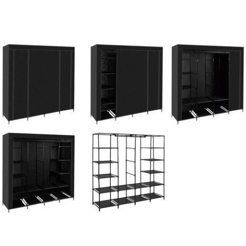 SZAFA MATERIAŁOWA SKŁADANA 170x170CM RUHHY 23740 SZAFA MATERIAŁOWA SKŁADANA 170x170CM RUHHY 23740
