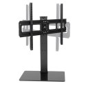 UNIWERSALNY STOJAK DO TV MACLEAN, NA SZAFKĘ RTV,  PODSTAWKA, MAx. 40KG, MAx. VESA 600x400, DLA TV 32-75", MC-386
