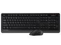 ZESTAW KLAWIATURA + MYSZ A4TECH FSTYLER 2.4G FG1035 RF NANO GREY
