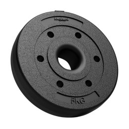 ZESTAW OBCIĄŻEŃ BITUMICZNYCH 4x5KG, OTWÓR 51MM - DO SZTANG OLIM PIJSKICH, REBEL ACTIVE