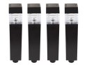 70-292# LAM PA SOLARNA LED SŁU PEK CZARNY SL-22 4SZT.