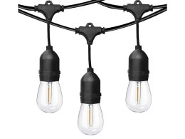 70-297# GIRLANDA OGRODOWA ŻARÓWKI 12 LED 230V GS-02