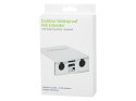 77-968# ExTENDER  POE 4- PORTOWY 100MBS ZEWNĘTRZNY