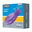 GUMA DO ĆWICZEŃ LATEKSOWA - POWER BAND PL-4, FIOLETOWA 20-45 KG REBEL ACTIVE