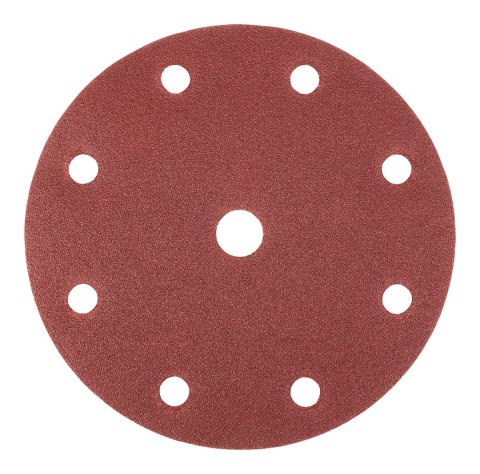 KRĄŻKI ŚCIERNE 150 MM, P120, 5 SZT., Z 9 OTWORAMI DO 04-721 KRĄŻKI ŚCIERNE 150 MM, P120, 5 SZT., Z 9 OTWORAMI DO 04-721