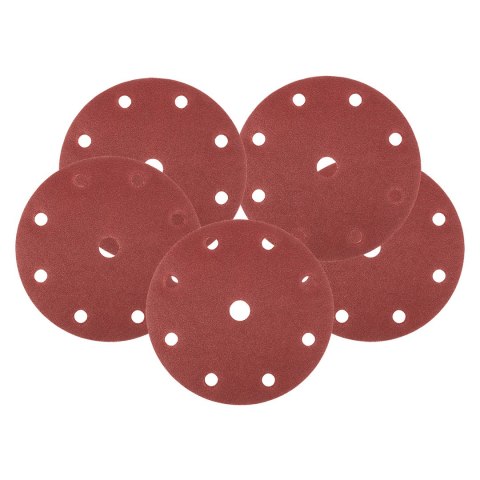 KRĄŻKI ŚCIERNE 150 MM, P180, 5 SZT., Z 9 OTWORAMI DO 04-721 KRĄŻKI ŚCIERNE 150 MM, P180, 5 SZT., Z 9 OTWORAMI DO 04-721
