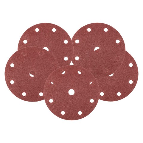 KRĄŻKI ŚCIERNE 150 MM, P80, 5 SZT., Z 9 OTWORAMI DO 04-721 KRĄŻKI ŚCIERNE 150 MM, P80, 5 SZT., Z 9 OTWORAMI DO 04-721