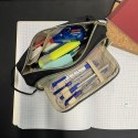 PIÓRNIK ROZKŁADANY  PODWÓJNY - CZARNY MAALEO 24502