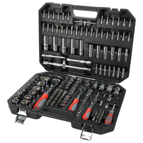 ZESTAW 179 SZT. NASADEK,CRV,S2,1/2",3/8",1/4",BMC, PROLINE ZESTAW 179 SZT. NASADEK,CRV,S2,1/2",3/8",1/4",BMC, PROLINE
