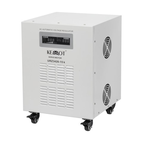 AUTOMATYCZNY STABILIZATOR NA PIĘCIA KEMOT MSER-15000 (15000 VA, SERWOMOTOR) AUTOMATYCZNY STABILIZATOR NA PIĘCIA KEMOT MSER-15000 (15000 VA, SERWOMOTOR)