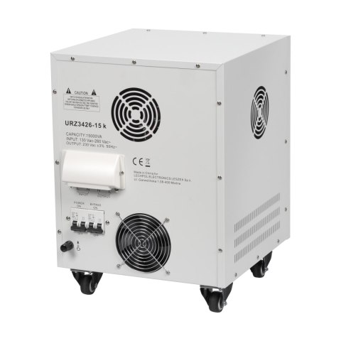 AUTOMATYCZNY STABILIZATOR NA PIĘCIA KEMOT MSER-15000 (15000 VA, SERWOMOTOR) AUTOMATYCZNY STABILIZATOR NA PIĘCIA KEMOT MSER-15000 (15000 VA, SERWOMOTOR)