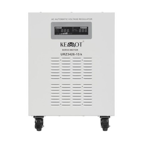 AUTOMATYCZNY STABILIZATOR NA PIĘCIA KEMOT MSER-15000 (15000 VA, SERWOMOTOR) AUTOMATYCZNY STABILIZATOR NA PIĘCIA KEMOT MSER-15000 (15000 VA, SERWOMOTOR)