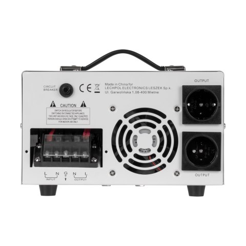 AUTOMATYCZNY STABILIZATOR NA PIĘCIA KEMOT MSER-5000 (5000 VA, SERWOMOTOR) AUTOMATYCZNY STABILIZATOR NA PIĘCIA KEMOT MSER-5000 (5000 VA, SERWOMOTOR)