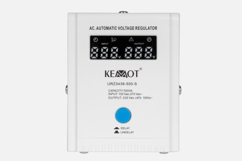 AUTOMATYCZNY STABILIZATOR NA PIĘCIA KEMOT SER-500-S , PRECYZJA 8% AUTOMATYCZNY STABILIZATOR NA PIĘCIA KEMOT SER-500-S , PRECYZJA 8%