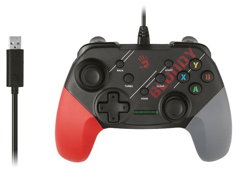 GAME PAD A4TECH BLOODY GP30 S PORTS RED USB GAME PAD A4TECH BLOODY GP30 S PORTS RED USB
