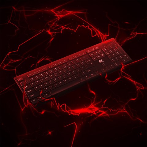KLAWIATURA + MYSZ BEZ PRZEWODOWA COMBO NANORS, RS580 KLAWIATURA + MYSZ BEZ PRZEWODOWA COMBO NANORS, RS580