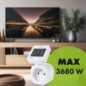 MIERNIK ENERGII GREENBLUE, WATOMIERZ, 16A, MAx. 3680W,  PODTRZ. PAMIĘCI, GB615 E