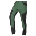 S PODNIE ROBOCZE OUTDOOR, 4 WAY STRETCH, ZIELONE-SZARE, ROZMIAR L
