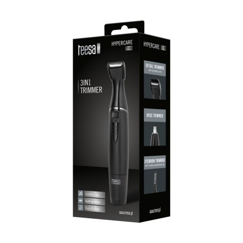 TRYMER 3W1 DO PIELĘGNACJI OSOBISTEJ HYPER CARE T100 TRYMER 3W1 DO PIELĘGNACJI OSOBISTEJ HYPER CARE T100
