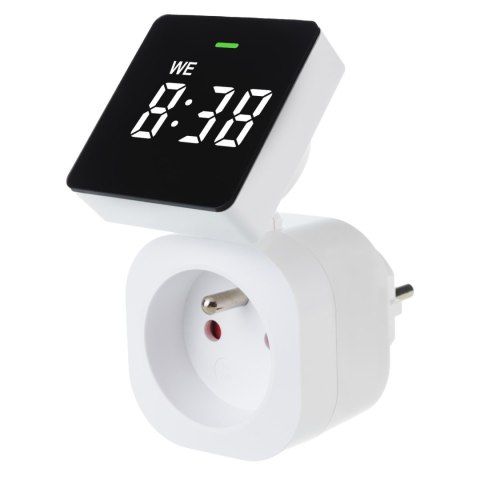 WŁĄCZNIK CZASOWY - TIMER CYFROWY GREENBLUE, MAx. OBCIĄŻENIE 16A, IP20, GB610 E WŁĄCZNIK CZASOWY - TIMER CYFROWY GREENBLUE, MAx. OBCIĄŻENIE 16A, IP20, GB610 E