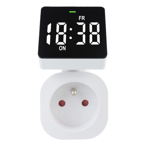 WŁĄCZNIK CZASOWY - TIMER CYFROWY GREENBLUE, MAx. OBCIĄŻENIE 16A, IP20, GB610 E WŁĄCZNIK CZASOWY - TIMER CYFROWY GREENBLUE, MAx. OBCIĄŻENIE 16A, IP20, GB610 E