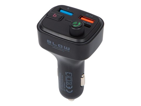 74-177# TRANSMITER FM BLOW BLUETOOTH5.3+qC3.0 + PD 30W 74-177# TRANSMITER FM BLOW BLUETOOTH5.3+qC3.0 + PD 30W
