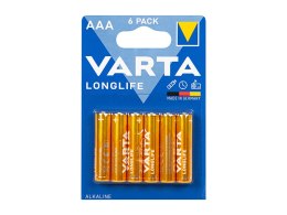 82-662# BATERIA ALKALICZNA AAA 1.5 LR3 VARTA LONGLIFE
