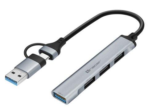 ADAPTER TRACER A-4, USB TY PE-C DO USB-A, 4x USB-A
