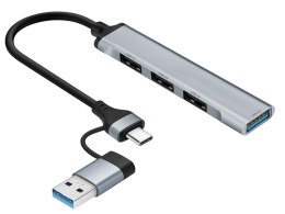 ADAPTER TRACER A-4, USB TY PE-C DO USB-A, 4x USB-A