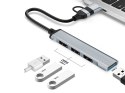 ADAPTER TRACER A-4, USB TY PE-C DO USB-A, 4x USB-A