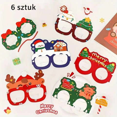 BQ89A PA PIEROWE OKULARY ŚWIĄTECZNE DLA DZECI BQ89A PA PIEROWE OKULARY ŚWIĄTECZNE DLA DZECI