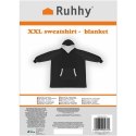 BLUZA XXL - KOC CZARNY RUHHY 24403