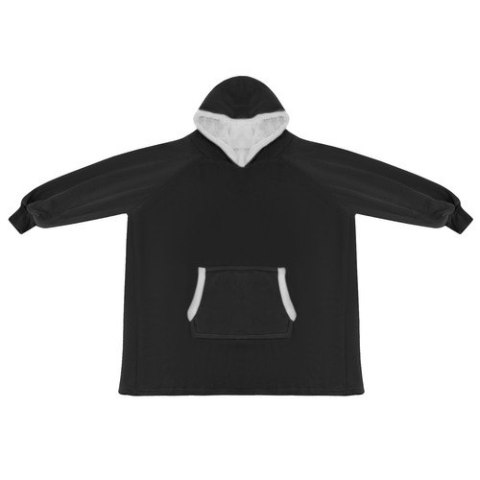 BLUZA XXL - KOC CZARNY RUHHY 24403 BLUZA XXL - KOC CZARNY RUHHY 24403