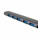 HUB USB- 1  PORT 3.2 + 6  PORTÓW 2.0 IZOxIS 24374