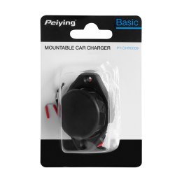 ŁADOWARKA SAMOCHODOWA USB+USB TY PU C Z FUNCKJĄ QUICK CHARGE I POWER DELIVERY