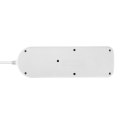 LISTWA ZASILAJĄCA MACLEAN,  PRZEDŁUŻACZ 4 GNIAZDA + USB A / C, Z WŁĄCZNIKAMI, 250VAC/10A, 1.5M, BIAŁA, MCE508 W