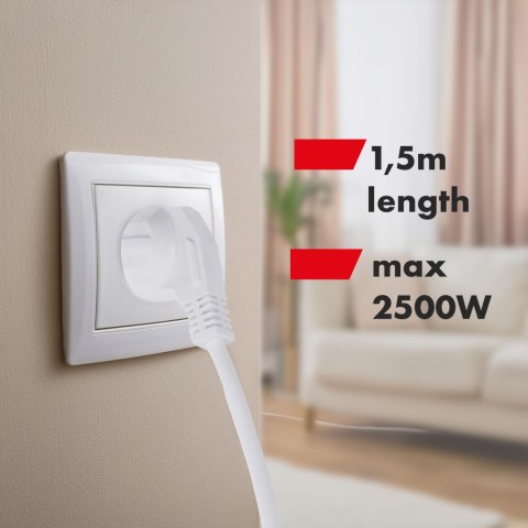 LISTWA ZASILAJĄCA MACLEAN, PRZEDŁUŻACZ 6 GNIAZD, Z WŁĄCZNIKIEM, 250VAC/10A, 1.5M, MCE509 W LISTWA ZASILAJĄCA MACLEAN, PRZEDŁUŻACZ 6 GNIAZD, Z WŁĄCZNIKIEM, 250VAC/10A, 1.5M, MCE509 W