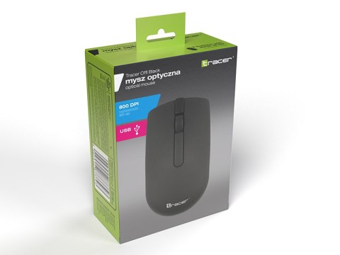 MYSZ TRACER OFFI BLACK USB MYSZ TRACER OFFI BLACK USB