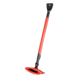 SZCZOTKA ZMIOTKA SKROBACZKA DO SZYB ŚNIEGU LODU TELESKO POWA ZE ŚCIĄGACZKĄ WODY 98-134 CM AMIO-04147