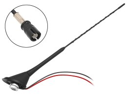 22-648# ANTENA SAMOCHODOWA DO VWGROU P RAKU II MASZT40 CM  PASYWNA