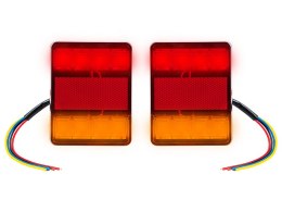 23-228# LAM PA DO  PRZYCZE PY SAMOCHODOWEJ LED 12V 2SZT