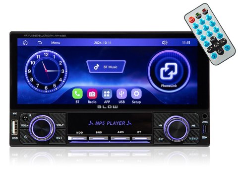 78-355# RADIO BLOW AVH-686B RDS M P3/USB/MICRO SD/BLUETOOTH 78-355# RADIO BLOW AVH-686B RDS M P3/USB/MICRO SD/BLUETOOTH