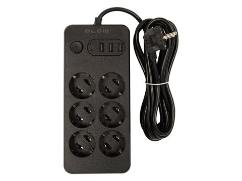 98-211# PRZEDŁUŻACZ SIECIOWY PS-630 6-GNIAZD 3xUSB 1xUSB-C 3M CZARNY 2x1MM 98-211# PRZEDŁUŻACZ SIECIOWY PS-630 6-GNIAZD 3xUSB 1xUSB-C 3M CZARNY 2x1MM