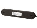 98-222# PRZEDŁUŻACZ SIECIOWY  PS-450 4-GNIAZDA 3xUSB 5M CZARNY 2x1MM