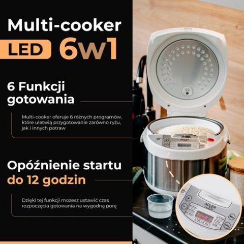 AD 6420 MULTI-COOKER 6 IN 1 - 3,25 L AD 6420 MULTI-COOKER 6 IN 1 - 3,25 L