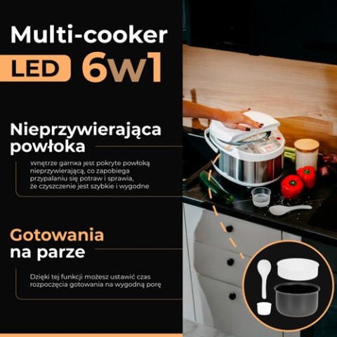 AD 6420 MULTI-COOKER 6 IN 1 - 3,25 L AD 6420 MULTI-COOKER 6 IN 1 - 3,25 L