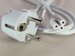 KABEL ZASILAJĄCY Z WTYCZKĄ DO ŚWIETLÓWEK LED T5 O DŁUGOŚCI 100CM