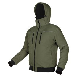 KURTKA OCIE PLANA Z KA PTUREM OUTDOOR, ZIELONA, ROZMIAR L