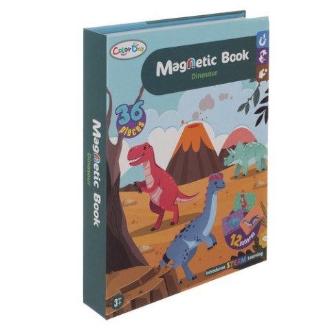 UKŁADANKA MAGNETYCZNA- DINOZAURY 24730 UKŁADANKA MAGNETYCZNA- DINOZAURY 24730